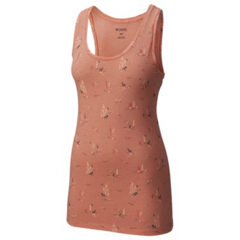 Columbia Down the Path Tank for Ladies - Lychee - S P